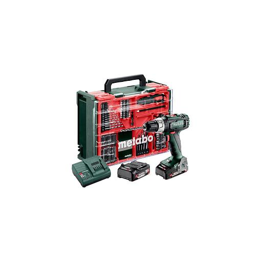 Дрель-шуруповерт METABO BS 18 L, 2Ач, с двумя аккумуляторами [602321710] фото 1