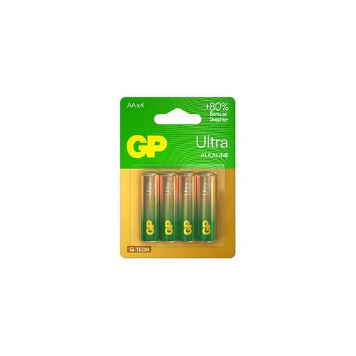 AA Батарейка GP Ultra Alkaline 15AUA21-2CRSBC4, 4 шт. фото 1
