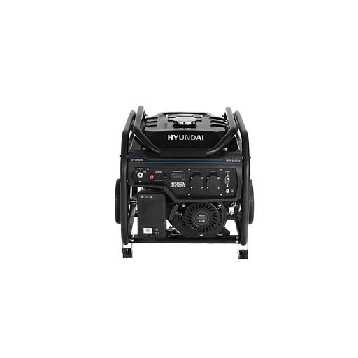 Бензиновый генератор Hyundai HHY 3050FE, 220/12 В, 3.2кВт, на колёсах с АКБ фото 1