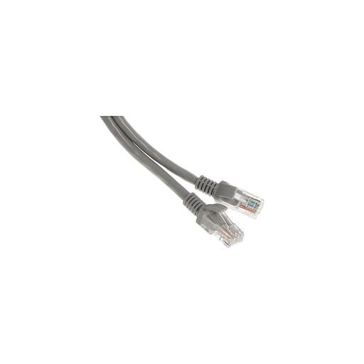 Патч-корд EXEGATE UTP-RJ45-RJ45-C6-0,5M-GY UTP, кат.6, 0.5м, 4 пары, алюминий омедненный, многожильный, серый фото 1