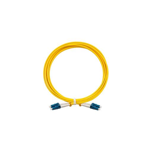 Патч-корд EXEGATE FC-D-9-LC-LC-3M-LSZH 3м, многожильный, желтый фото 1