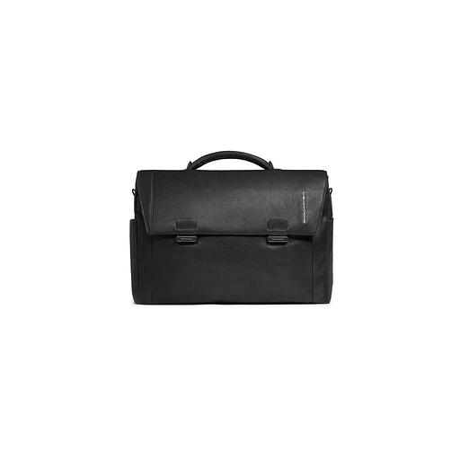 Портфель Piquadro Cronus, кожа натуральная, черный [ca6024s134/n] фото 1