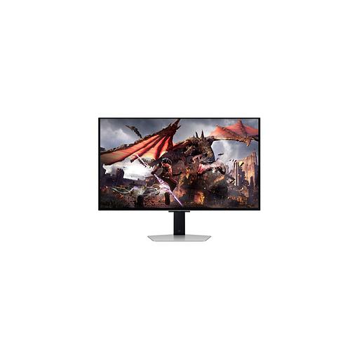 32" Монитор Samsung Odyssey OLED G8 LS32DG800SIXCI, 3840x2160, OLED, 240Гц, 2хHDMI, 1хDP, серебристый фото 1