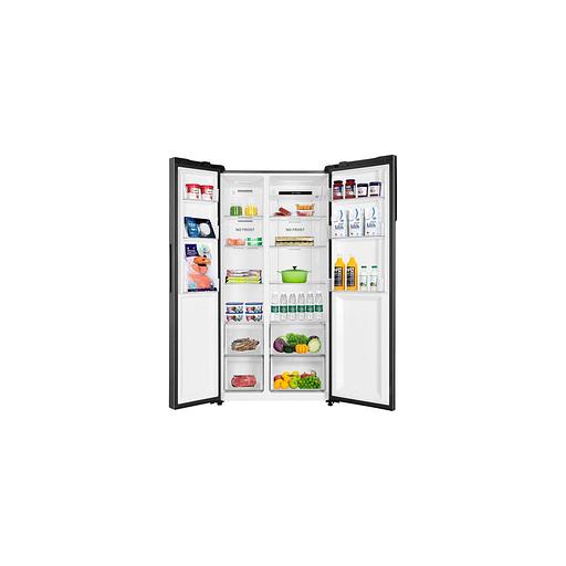 Холодильник двухкамерный HAIER HRF-541DY7RU Side by Side, инверторный темно-коричневый фото 1