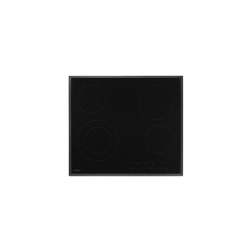 Электрическая варочная поверхность HAIER HHX-C64TDFB, конфорок: 4 шт., стеклокерамика, независимая, черный фото 1
