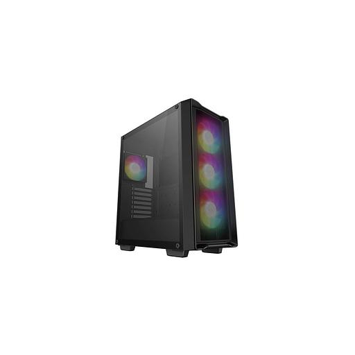 Корпус ATX DeepCool CC560 Mesh V2, Midi-Tower, без БП, черный [r-cc560-bkama4-g-2] фото 1