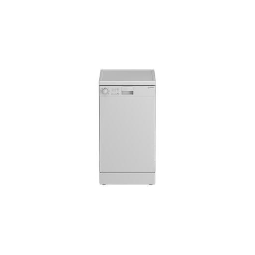 Посудомоечная машина Indesit DFS 1A50, узкая, напольная, 44.8см, загрузка 9 комплектов, белая [869894100070] фото 1