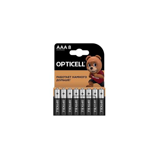 AAA Батарейка OPTICELL Basic LR03, 8 шт. фото 1