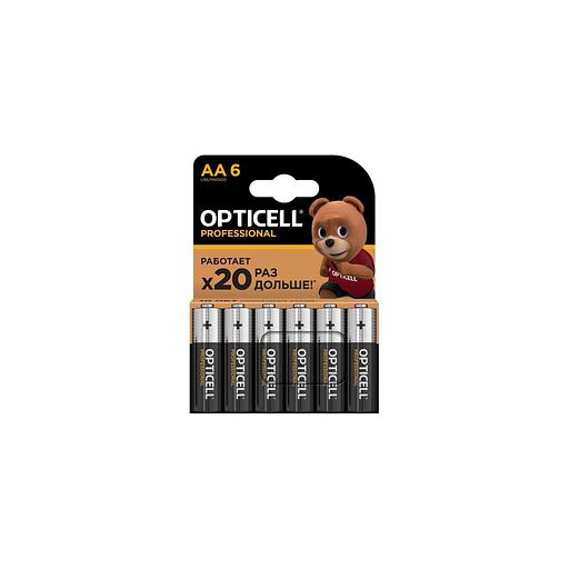 AA Батарейка OPTICELL Professional LR6, 6 шт. фото 1