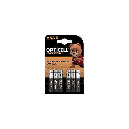 AAA Батарейка OPTICELL Professional LR03, 6 шт. фото 1