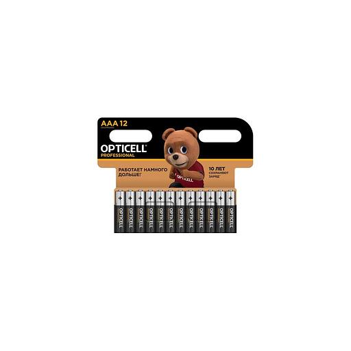 AAA Батарейка OPTICELL Professional LR03, 12 шт. фото 1