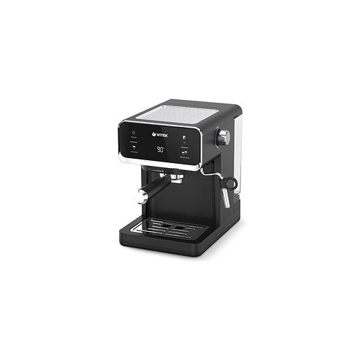 Кофеварка Vitek VT-1516, рожковая, черный фото 1