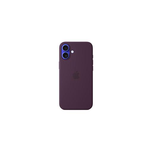 Чехол (клип-кейс) Apple Silicone Case, Plum, для Apple iPhone 16 Plus, сливовый [myyd3zm/a] фото 1