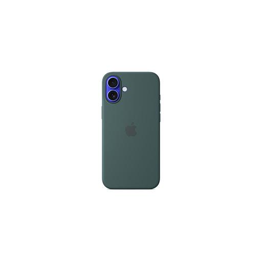 Чехол (клип-кейс) Apple Silicone Case, Lake Green, для Apple iPhone 16 Plus, зеленый [myyh3zm/a] фото 1