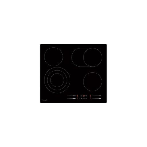 Электрическая варочная поверхность WEISSGAUFF HV 643 BSG, конфорок: 4 шт., стеклокерамика, независимая, черный фото 1