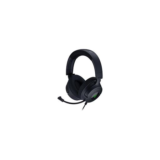 Гарнитура игровая Razer Kraken V4 X, для компьютера и игровых консолей, мониторные, проводные, черный [rz04-05180100-r3m1] фото 1