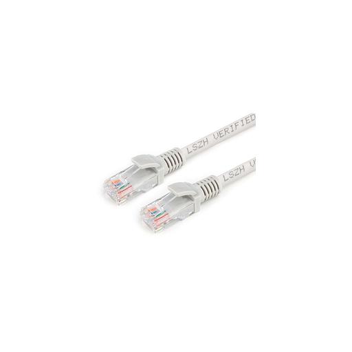 Патч-корд PREMIER PP31-3M-LSZH литой (molded), UTP, кат.5E, 3м, 4 пары, 24AWG, алюминий омедненный, многожильный, серый фото 1