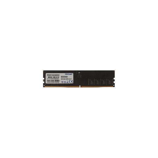 Оперативная память Patriot Signature PSD516G56002 DDR5 - 1x 16ГБ 5600МГц, DIMM, Ret фото 1