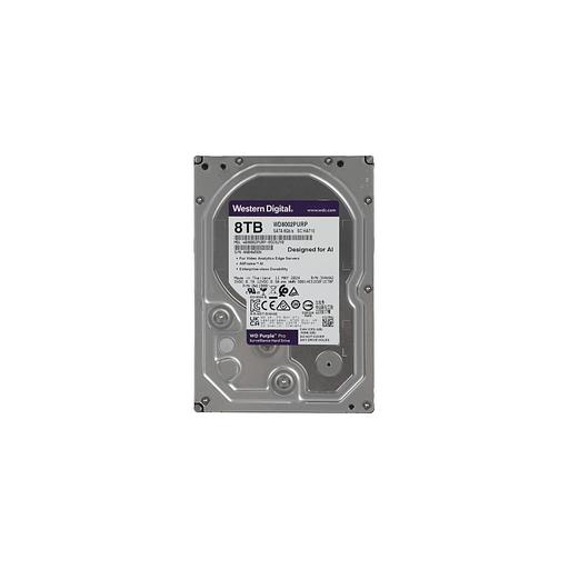 Жесткий диск WD Purple Pro WD8002PURP, 8ТБ, HDD, SATA III, 3.5" фото 1