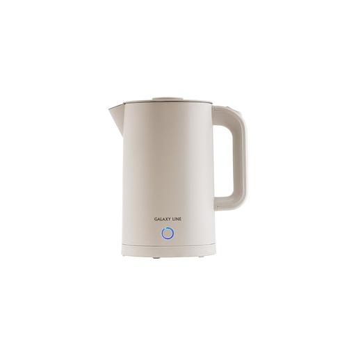 Чайник электрический GALAXY LINE GL 0362, 2200Вт, бежевый фото 1