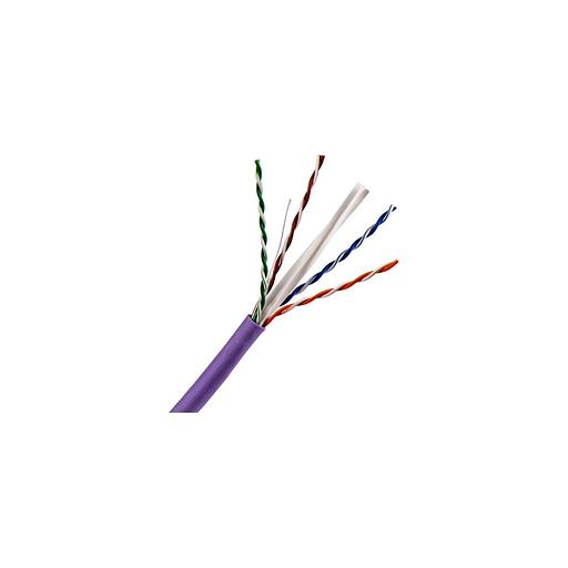 Кабель информационный LanMaster кат.6, 305м, фиолетовый [twt-6utp-ngls] фото 1