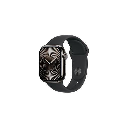 Смарт-часы Apple Watch Series 10 A2997, 42мм, черный/черный [mwwf3lw/a] фото 1