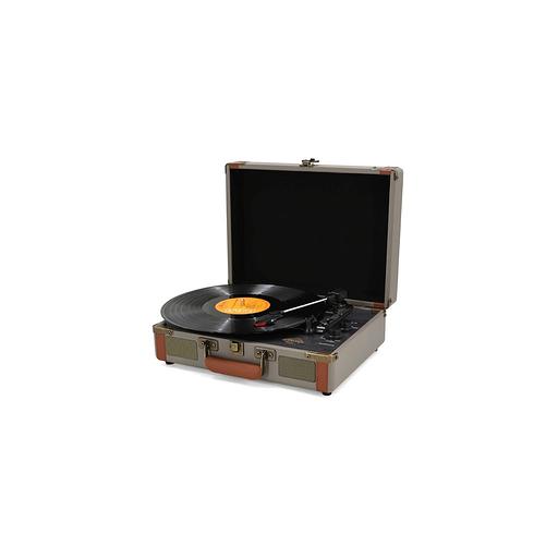 Виниловый проигрыватель Ritmix LP-130B, полностью автоматический, серый фото 1