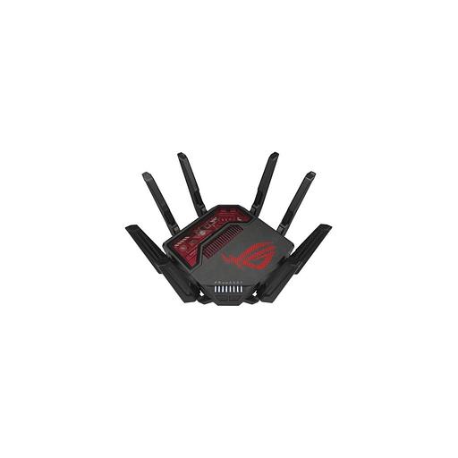 Wi-Fi роутер ASUS GT-BE19000, Wi-Fi 7, BE19000, 2.4/5/6ГГц, 5 LAN, 2 WAN/LAN, 1xUSB, черный фото 1