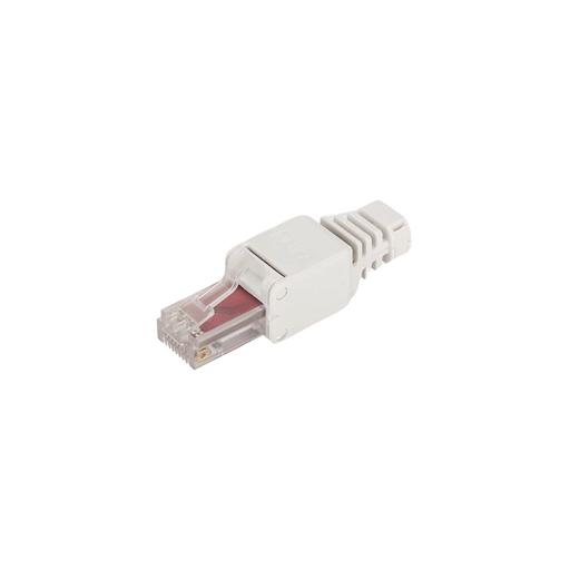 Коннектор Lanmaster LAN-TMP-S6 полев.RJ45 кат.6 STP бел. фото 1