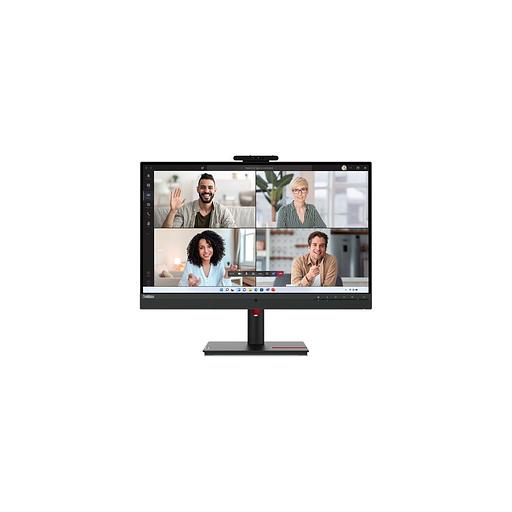 27" Монитор Lenovo ThinkVision T27hv-30, 2560x1440, IPS, 75Гц, 1хHDMI, 1хDP, черный и черный/красный [63d6uar3eu] фото 1
