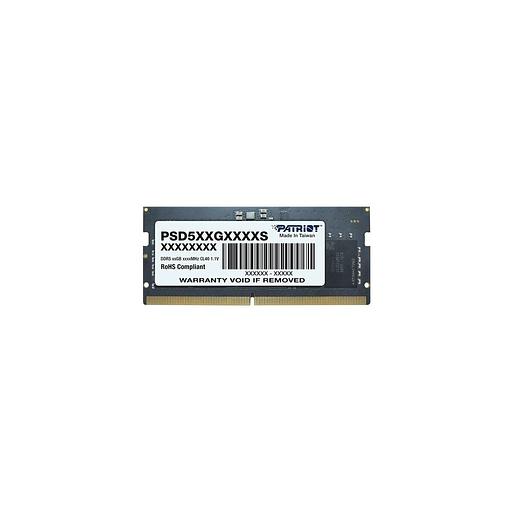 Оперативная память Patriot Signature Line PSD58G560041S DDR5 - 1x 8ГБ 5600МГц, для ноутбуков (SO-DIMM), Ret фото 1