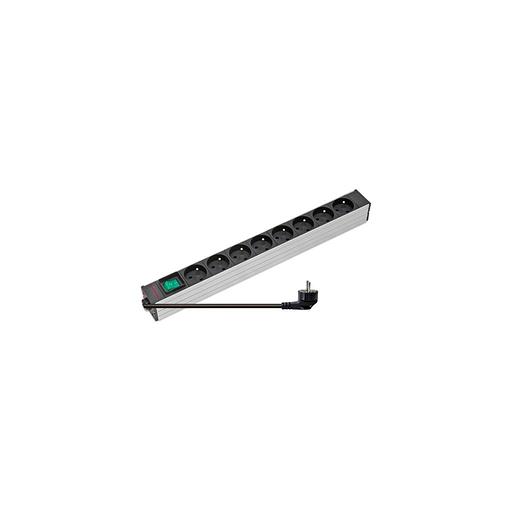 Блок распределения питания SYSMATRIX (PD 0804.019) гор.размещ. 8x Schuko базовые 10 фото 1