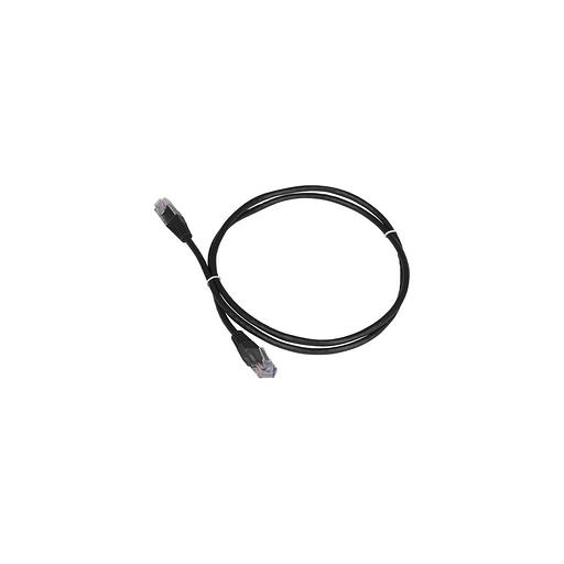 Патч-корд LanMaster вилка RJ-45, вилка RJ-45, кат.5E, ПВХ, 1.5м, черный [twt-45-45-1.5-bk] фото 1