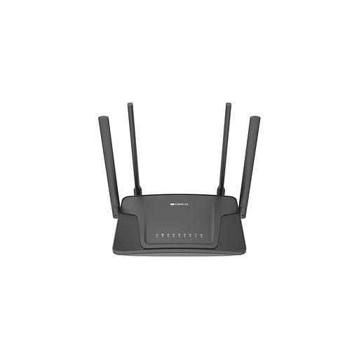 Wi-Fi роутер ORIGO OWR1530AXG, Wi-Fi 6, AX1500, 2.4/5ГГц, 3 LAN, черный [owr1530axg/a1a] фото 1