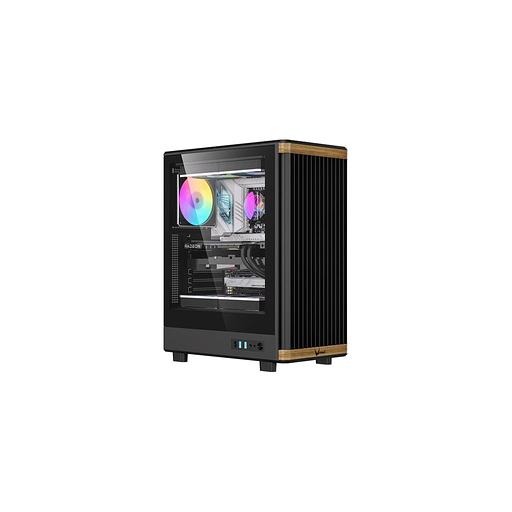 Корпус ATX Formula TimberLine T1, Midi-Tower, без БП, черный фото 1
