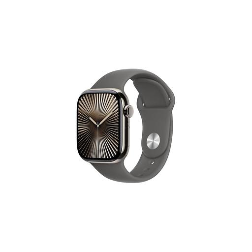 Смарт-часы Apple Watch Series 10 A3001, 42мм, серый/титан [mwxe3zp/a] фото 1