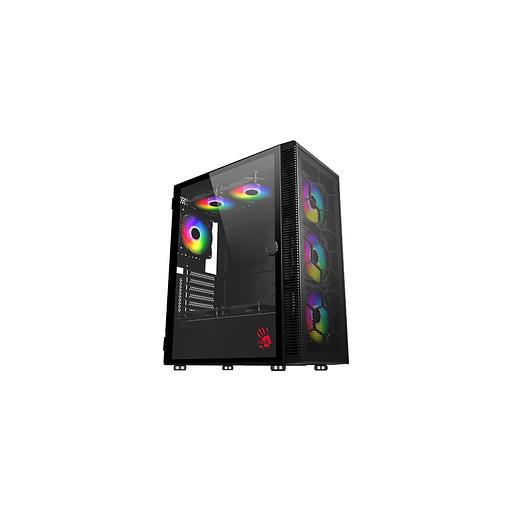 Корпус ATX BLOODY BD-CC116, Midi-Tower, без БП, черный [bd-cc116-bk] фото 1