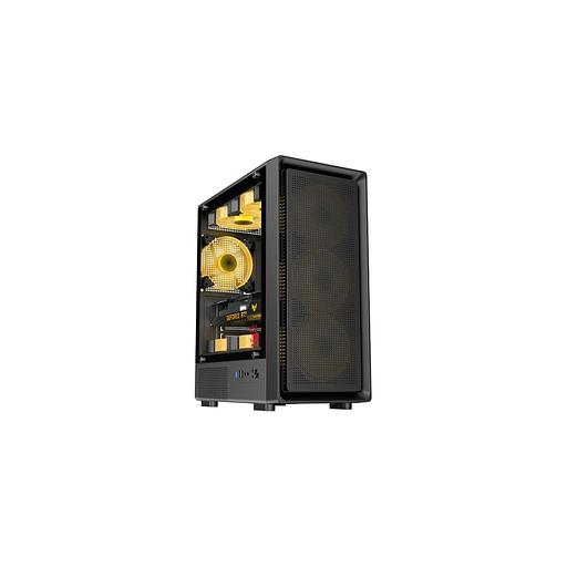 Корпус mATX BLOODY BD-CC118, Midi-Tower, без БП, черный [bd-cc118-bk] фото 1