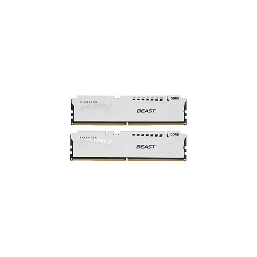 Оперативная память Kingston Fury Beast White Expo KF560C36BWE2K2-32 DDR5 - 2x 16ГБ 6000МГц, DIMM, Ret фото 1