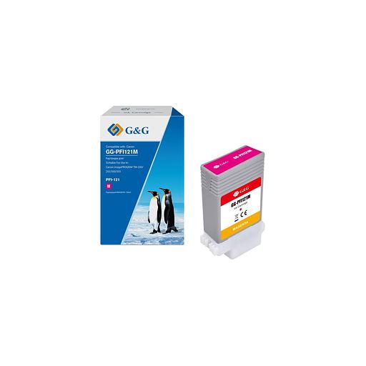Картридж G&G GG-PFI121M, пурпурный пигментный / GG-PFI121M фото 1