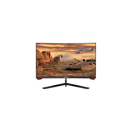 27" Монитор Dahua DHI-LM27-E230C, 1920x1080, VA, 165Гц, 2хHDMI, 1хDP, изогнутый, черный фото 1