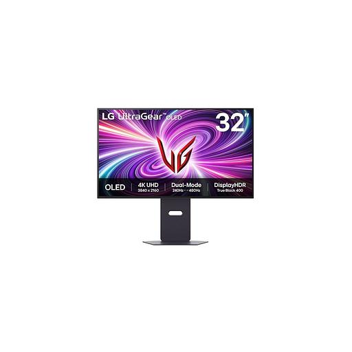 31.5" Монитор LG UltraGear 32GS95UV-B, 3840x2160, OLED, 240Гц, 2хHDMI, 1хDP, черный [32gs95uv-b.aruz] фото 1