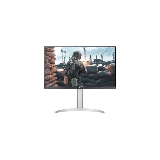 27" Монитор LG UltraFine 27UP650K-W, 3840x2160, IPS, 2хHDMI, 1хDP, черный и серебристый [27up650k-w.aruz] фото 1