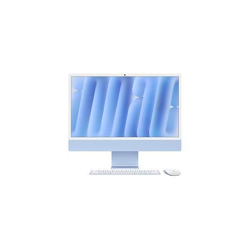 24" Моноблок Apple iMac A3137 4.5K, Apple M4 10 core, 16ГБ 256ГБ SSD, macOS синий [mwv13hn/a] фото 1
