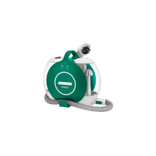 Моющий пылесос KitFort КТ-5270, 450Вт, зеленый/белый фото 1