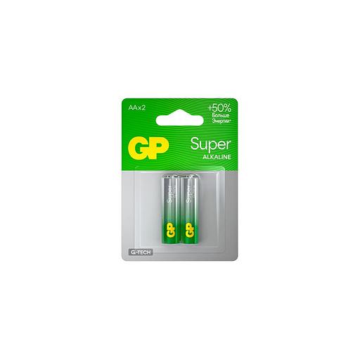 AA Батарейка GP Super Alkaline 15AA21-2CRSBC2, 2 шт. фото 1