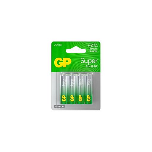 AA Батарейка GP Super Alkaline 15AA21-2CRSBC8, 8 шт. фото 1