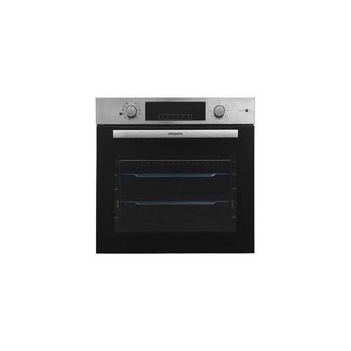 Духовой шкаф HOTPOINT HSTF 1231 Jsah, нержавеющая сталь фото 1