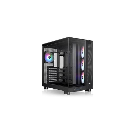 Корпус ATX Thermaltake View 380 XL TG ARGB, Midi-Tower, без БП, черный [ca-11e-00m1wn-00] фото 1