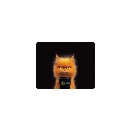 Коврик для мыши Cactus Red Cat ткань, 220х180х2мм [cs-mp-p11xs] фото 1